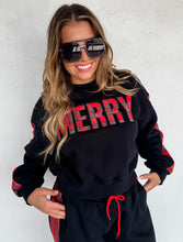 Merry Plaid Sweat Set