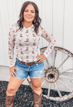 Skull & Boots Mesh Long Sleeve