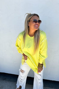 Classic Crew & Lounge Shorts {Lemon}