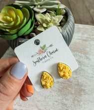 Spring Pastels Teardrop Stud Earrings