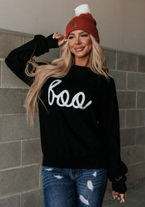 Boo’d Up University Pullover Sweatshirt {Ampersand}