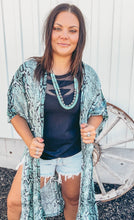 Snake Skin Duster Kimono