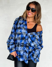 The Juniper Plaid Button Up {Blue}