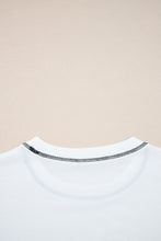 Clare Contrast Stitching Oversize Sweatshirt