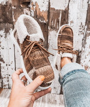 The Alaska Shearling Sneaker {Brown}