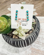 Genuine Stone Drop Earrings