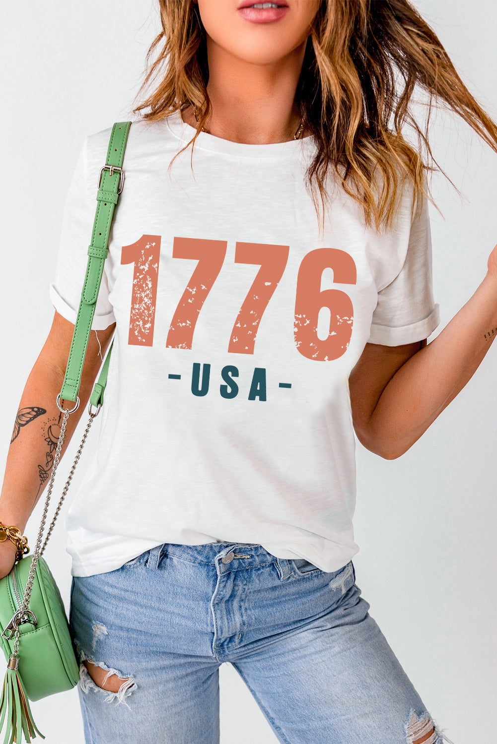 1776 USA Vintage Graphic Tee