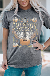 COUNTRY MUSIC Guitar Tee