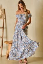 Bria Off Shoulder Maxi Dress