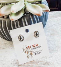 White Buffalo Stud Earrings