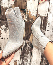 The Maze Sequin Boot (Cream)