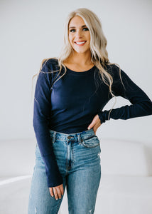 Kyra Long Sleeve Top by Lily & Lottie