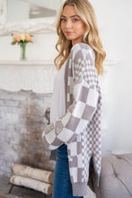 The Race Is On Checkered Cardigan