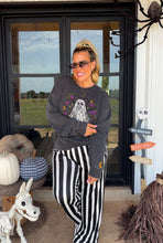 Ghost In Bloom Pullover Sweatshirt