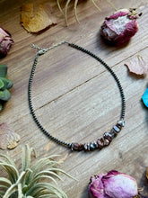 14” Wild Horse Choker – Sterling Silver Pearls