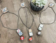 Domino Train Necklace
