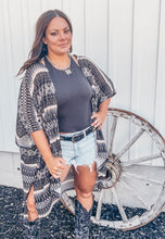 Long Live Aztec Kimono {Black}