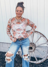 Harvest Bloom Mesh Long Sleeve