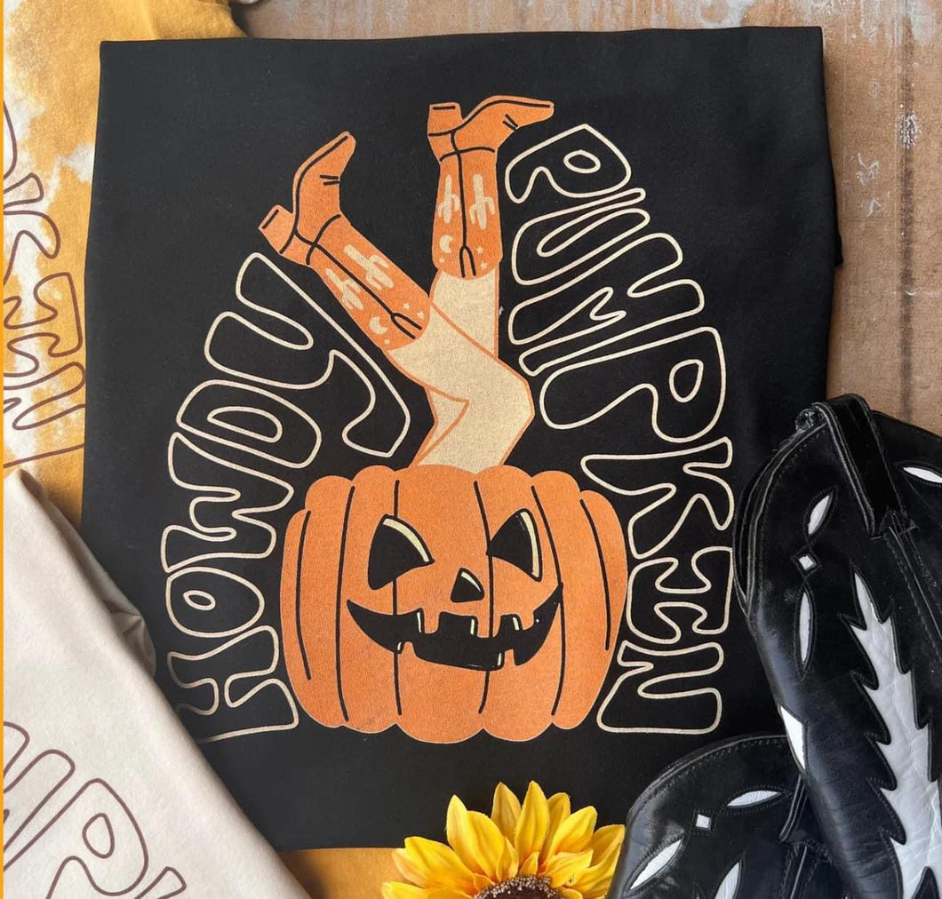 Howdy Pumpkin Tee