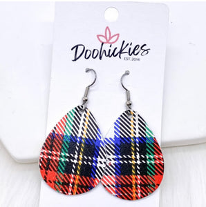 1.5” Christmas Drop Earrings