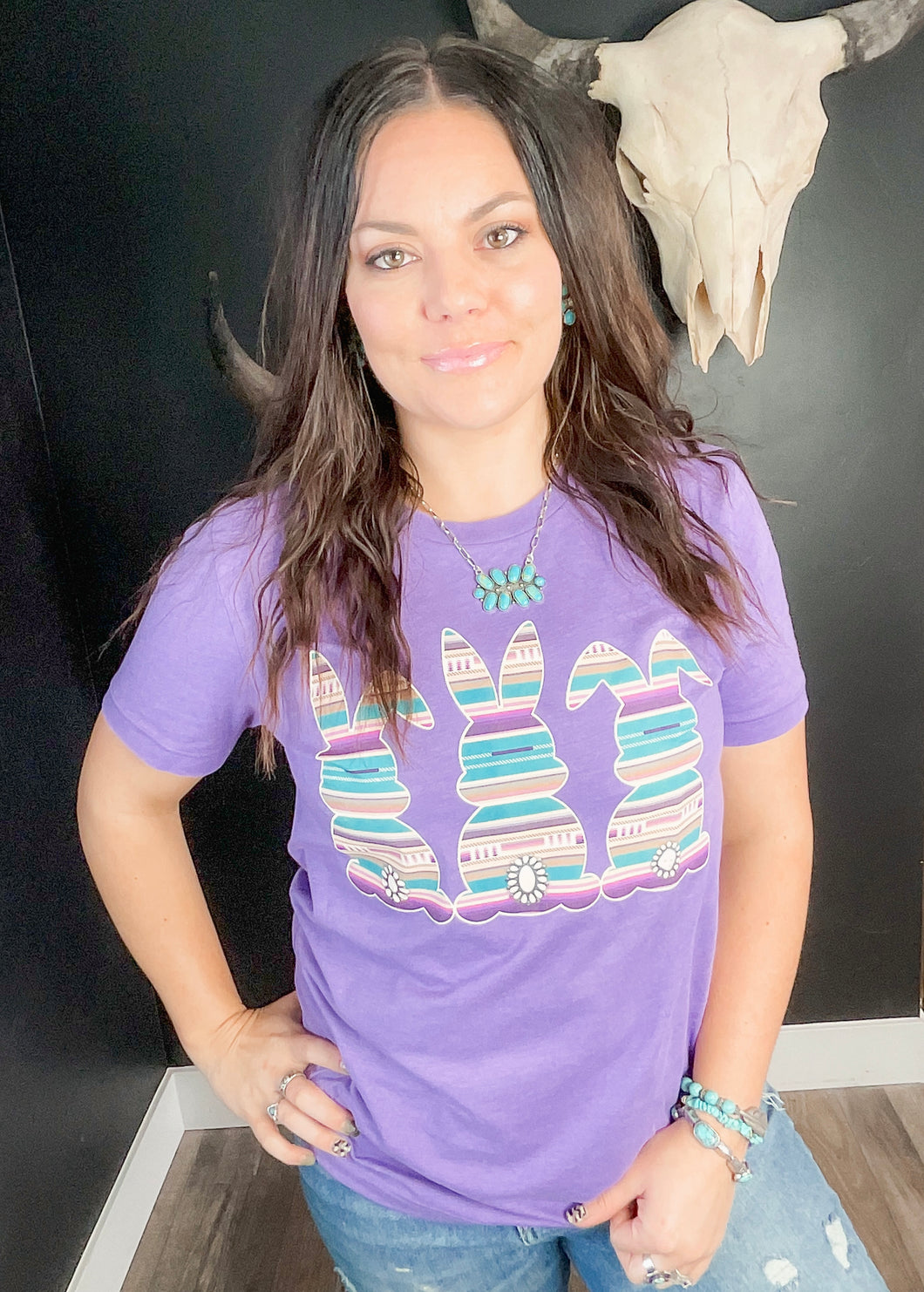 Serape Bunny Tee