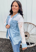 Lovin’ Lace Denim Top