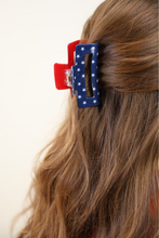 Patriotic Claw Clips