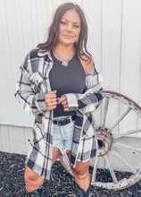 Black & White Plaid Jacket