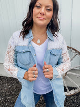 Lovin’ Lace Denim Top