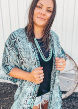 Snake Skin Duster Kimono