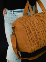 The Cableknit Traveler Bag