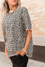 Boyfriend Tee - Layover Leopard