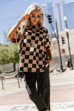 Boyfriend Tee - Checkmate