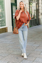 Boyfriend Tee - Rust