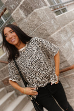 Boyfriend Tee - Layover Leopard