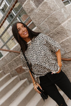 Boyfriend Tee - Layover Leopard