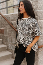 Boyfriend Tee - Layover Leopard