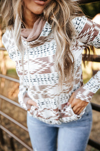 DoubleHood™ Sweatshirt - Desert Rose