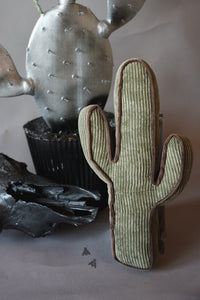 Corduroy Cactus Pillow