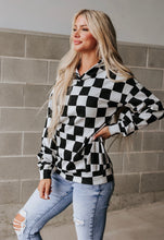 Together Forever Checkered University Hoodie {Ampersand}