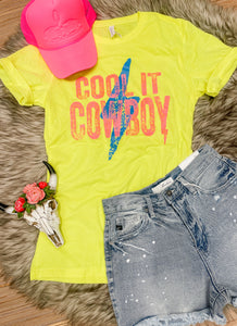 Cool It Cowboy Tee