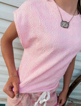 Harley Cap Sleeve Tee {Pink}