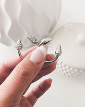 Spike Collection - Silver Ring Set