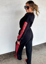 Merry Plaid Sweat Set