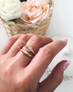 Spike Collection - Rose Gold Ring Set