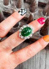 Nephrite Jade Ring {Size 6}