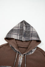 Marceline Down Drawstring Hooded Shacket