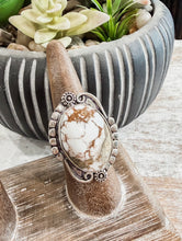 Wild Horse & Sterling Ring {Size 7}