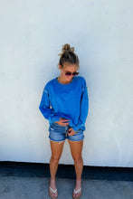 Classic Crew & Lounge Shorts {Blue}