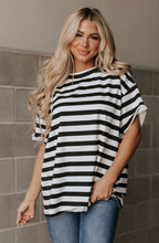 Seeing Stripes Boyfriend Tee {Ampersand}